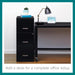 SOHO 18" 3-Drawer Vertical File