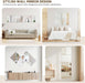 Four 14x12 Shatterproof Wall Mirror Tiles Adhesive