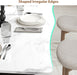 PremiumGrade 79Inch Dining Table Iron Legs MarbleTop
