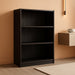 Pasir 3-Tier Open Shelf Bookcase, Dark Espresso