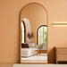 Floor Mirror, 78"×38" Full Length Mirror with Stand for Bedroom Living Room, Gold