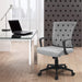 Office Chair Mid Back Swivel Lumbar Support Desk Chair, Computer Ergonomic Mesh Chair with Armrest (Gray)