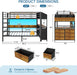 TwinOverTwin Steel Construction Bunk Bed With Storage
