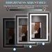 LED Bathroom Mirror, Bathroom Vanity Mirror, 28"X36"