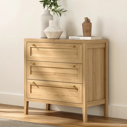 3 Drawer Dresser,Wide Chest of Drawers