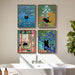 Framed Luxurious MonetStyle Cat WallArtDecor 11x14