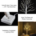 144 LED Birch Tree Lights, DIY Artificial Tree Lamp Timer Battery/Usb Operated, Tabletop Bonsai Fairy Light Spirit Tree for Bedroom Christmas Home Gifts Decor (Warm White)
