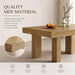 63 Inch Dining Table for 4-6 People, Rectangular Kitchen Table