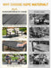 5 Seats HDPE Patio Conversation Sets, Outdoor Patio Furniture Set