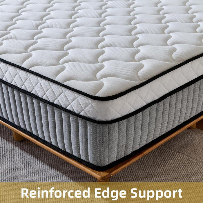 Queen Mattress 12 Inch,Hybrid Queen Size Mattress in a Box