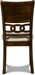 Solid Wood 5-Piece round Dining Set in Cherry Brown