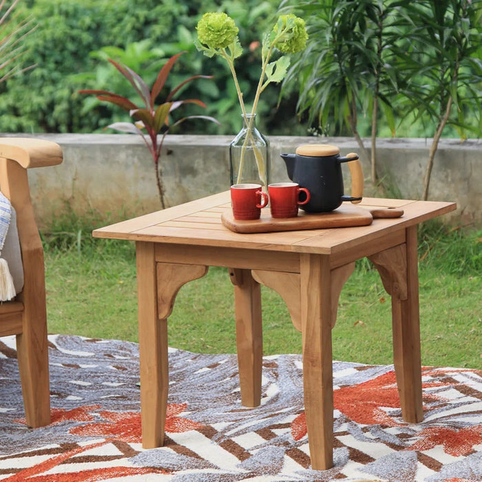 Summerton Teak 2 - Person Patio Conversation Sets with Cushions