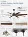 Premium Oil Rubbed Bronze Quiet Ceiling Fan