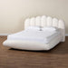 Grenier Boucle Fabric Floating Bed, King, Cream