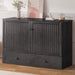 Queen Murphy Wallbed Cabinet With USB ChargingStation