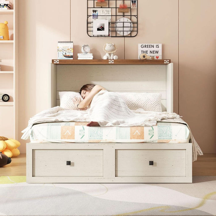murphy bed dresser Melamine Murphy Bed - Dresser Cabinet Face - Vertical Wall Bed - Choose your Favorite Stain - Proudly made in the USA