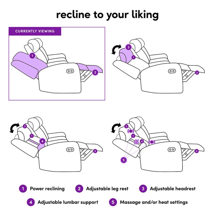 Bennett Duo Power Reclining Sofa