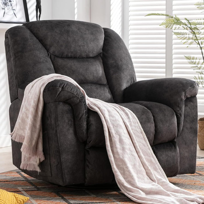 Oversized Swivel Recliner for Big Man