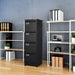 4 Drawer File Cabinet with Lock Metal Vertical File Cabinet Office Home Vertical File Cabinet for A4 Legal/Letter Size Narrow File Cabinet Locked,Assembly Required