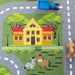 Children's Playhouse Rug SevenFootNineInch X TenFoot Green