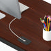 55 X 60 Commercial-Grade L-Shape Corner Office Computer Desk, Cherry