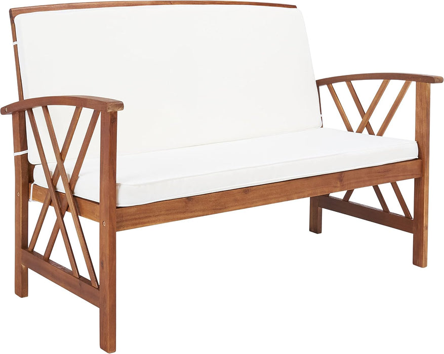SAFAVIEH Outdoor Fontana 4-Piece Patio Sectional Sofa Set, 40.2" PAT7008A