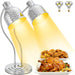 CommercialGrade FoodHeatLamp TwoHead 500W BuffetWarmer