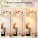 61“Dried Flowers Floor Lamp with 9W 3 Color Temperatures LED Bulb, Tall Standing Lamp with Adjustable Floral Lampshade for Living Room,Bedroom,Office