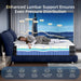 Queen Mattress 12 Inch Hybrid Queen Size Mattress in a Box Medium Firm New Version Memory Foam & Pocketed Springs Pressure Relief Certipur-Us Certified Motion Isolation 365-Night Trial