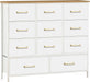Dresser for Bedroom with 11 Storage Drawers, Tall Chests of Drawers