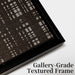 Framed Abstract Wall Art, Large Minimal Neutral Line Canvas Wall Art | Neutral Grey Grid Texture, Modern Minimalist Textured Painting for Living Room & Bedroom, Ready to Hang, 48X32 Inch