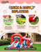 Airmyfun Inflatable Bounce House with Slide, Jumping Castle with Blower,Children Outdoor Playhouse with Jumping Ball