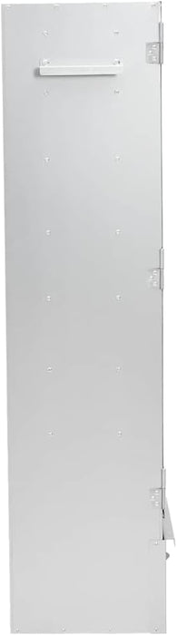 BBQ Oven Smoker with Wood Chips, Outdoor Grill, Smoking Oven for Kitchen Garden Patio, Barbeque, Food Prep Table, Galvanized Steel