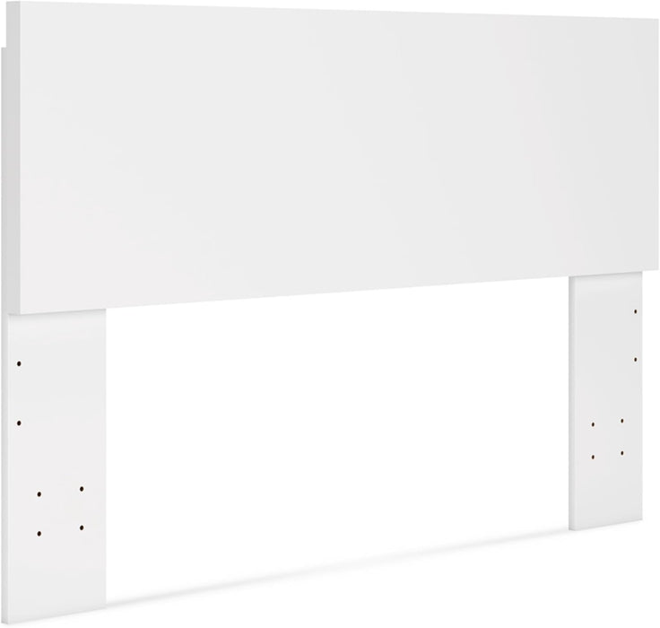 Onita Contemporary Adjustable Height Panel Headboard for Bedroom, Queen, White