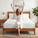 6 Inch Full Size Mattress, Memory Foam Mattress for Guest Room Dorm, Medium