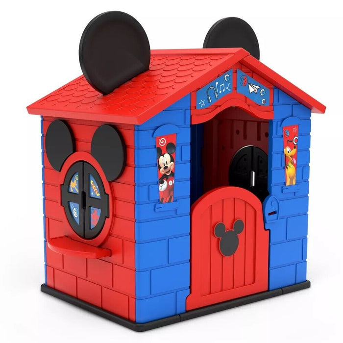 Mickey Mouse Plastic Indoor,Outdoor Playhouse with Easy Assembly