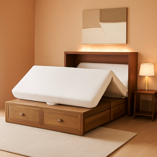 6" Queen Tri-Fold Memory Foam Mattress with Cooling Gel