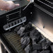 Premium 29" Charcoal Grill with Side Shelf, 552 SQ in Cooking Space, Adjustable Charcoal Tray, Chimney Air Vent, Warming Rack, Barrel Smoker Grill for Camping, Picnics, and More - 810-0029C
