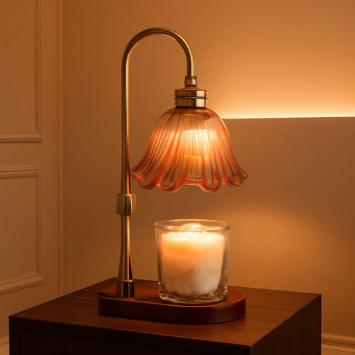Candle Warmer Lamp with Timer Dimmable: Birthday Gifts for Women & Christmas Decorations for Home– Candle Lamp Gifts for Mom - White Elephant Gifts Useful