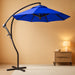 9-Foot Offset Cantilever Patio Umbrella Infinite Tilt