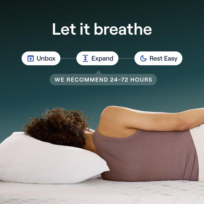 Premier Hybrid 13” King Mattress - Medium Firm - Memory Foam & Innerspring Coils - Cooling Upgrade - 2” Pressure Relief Layer - Mattress in a Box - 365-Night Trial & Forever Warranty