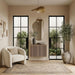 24"X40" Wall Mirror Irregular Mirror for Bathroom Bedroom & Entryway