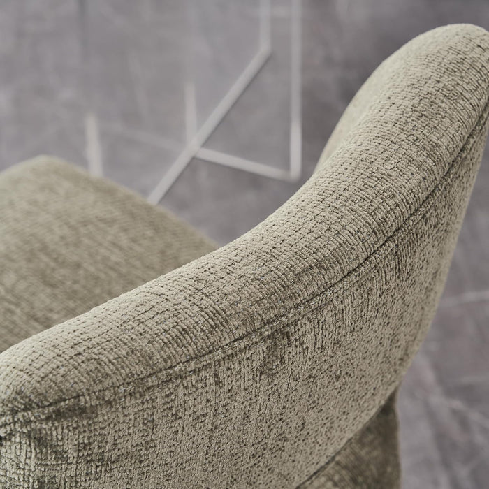 Wooden Dining Chairs Set of 4, Modern Fabric Upholstered Dining Room Chair Kitchen Chairs, Farmhouse Dinner Chair for Kitchen Dining Room, Green