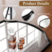 71"X32" Full Length Mirror with Unique Arched Design