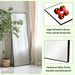 Full Length Mirror, Full Body Mirror with Aluminum Metal Frame, Standing Mirrors for Bedroom, Livingroom, Cloakroom, Hallway, Home Décor. (56X16 Inch, Black)