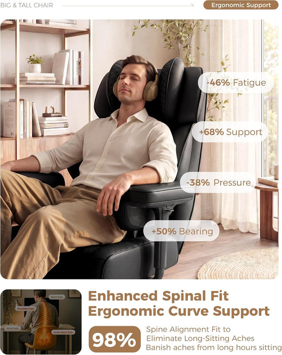 Big and Tall Office Chair, High Back Ergonomic Desk Chair