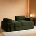 SeventyNineIn Convertible Sleeper Sofa Light Green