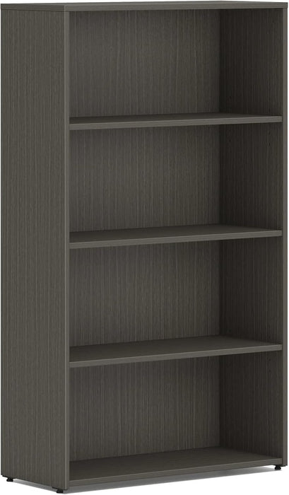 MOD Laminate Bookcase Mahogany 2 Shelf 30" W X 13" D X 29" H
