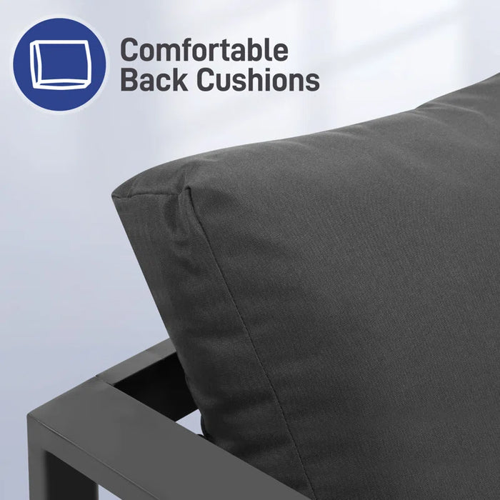 Berget 4 - Person Patio Conversation Sets with Cushions