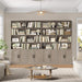 Bookshelf and Bookcase with Doors, 6 Tier Double Wide Large Bookshelves, Open Display Shelves, 73'' Tall Bookshelf with Storage Cabinets for Home Office, Living Room, Library, Wash Gray